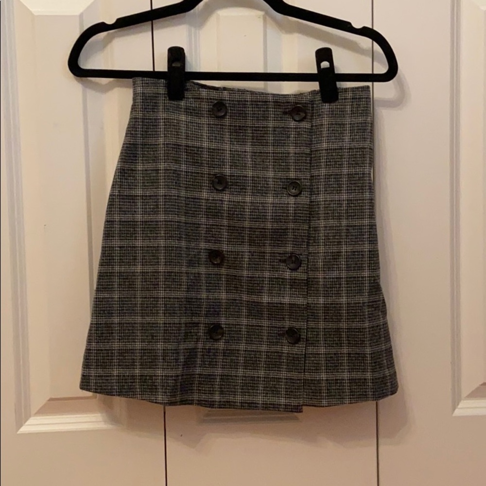 Lulus plaid skirt, S